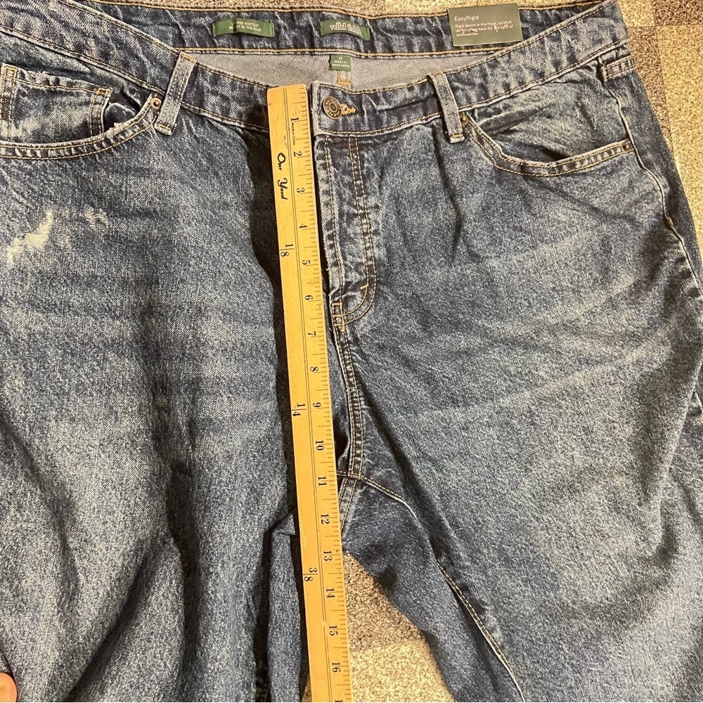 🌸2/$20 NWT Women's Wild Fable Low Rise Bootcut Jeans Size 17 - Picture 4 of 9